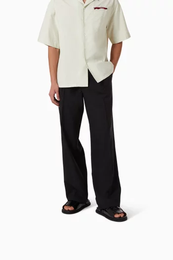 Loafer Sandals in Leather