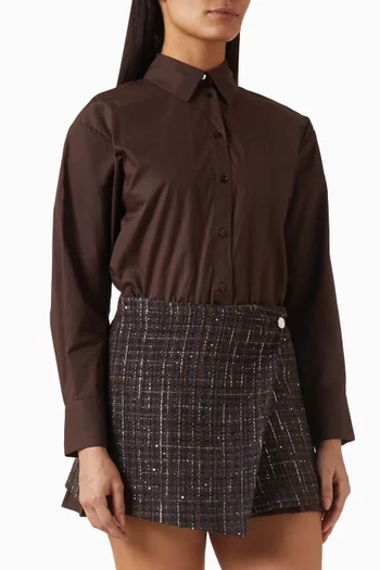 فستان ريبراون 2 في 1 قطن وتويد