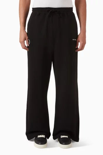 بنطال رياضي 501 بشعار الماركة صوف قطني