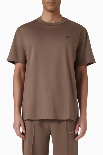 Regular Fit T-shirt in Silky Jersey