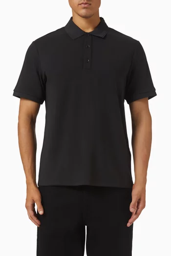 Polo Shirt in Tech Stretch Piqué