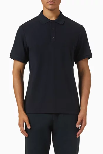 Polo Shirt in Tech Stretch Piqué