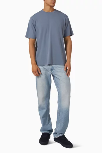 Fit 4 Straight Pants in Cotton Terry