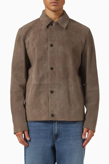 Dustin Jacket in  Suede