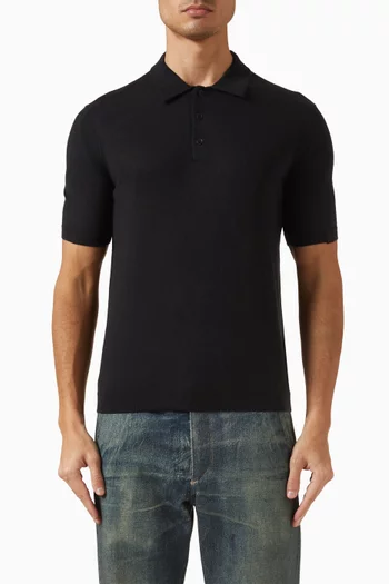 Downing Lightweight Polo Shirt in Cashmere