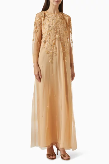 Bead-embellished Kaftan