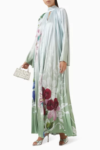 فستان فيلين بطيّات