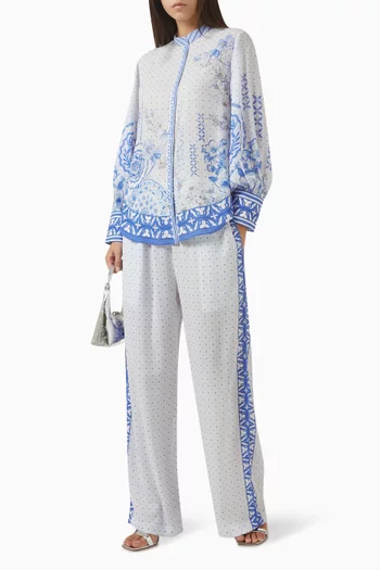 طقم قميص وبنطال ايزرا