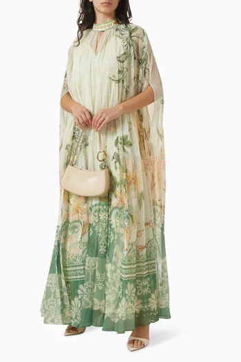 فستان فالينكا بطيّات شيفون