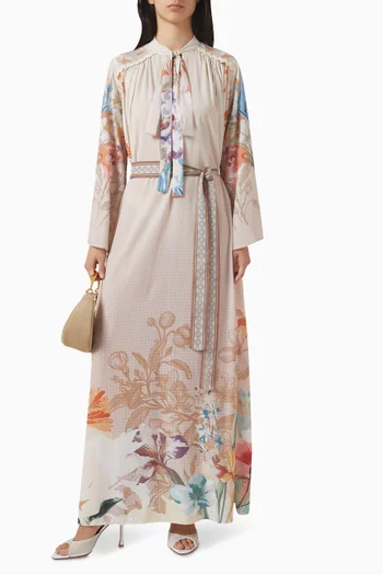 فستان بيرا بحزام جورجيت