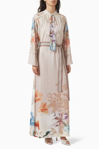 فستان بيرا بحزام جورجيت