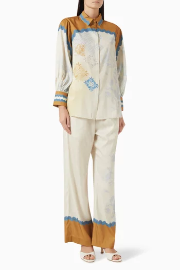 طقم قميص وبنطال ريكوا