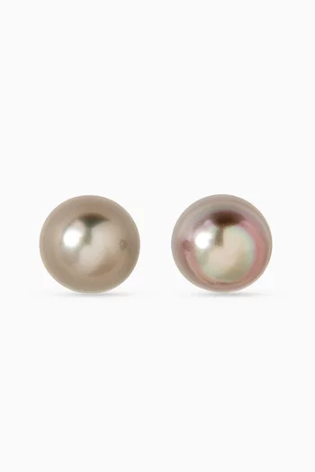 'My First Pearl' Earrings in 18kt Gold