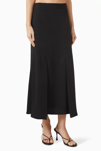 Panelled Midi Skirt