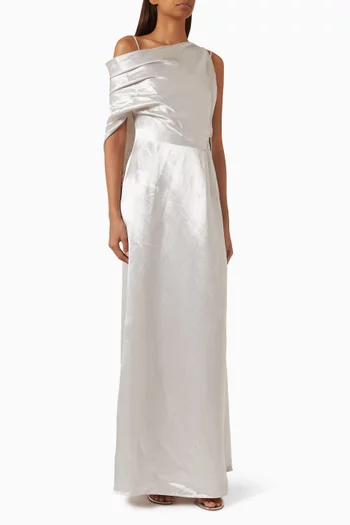 Draped Maxi Dress