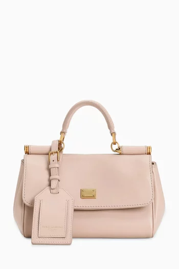 Mini My Sicily Top Handle Bag in Leather