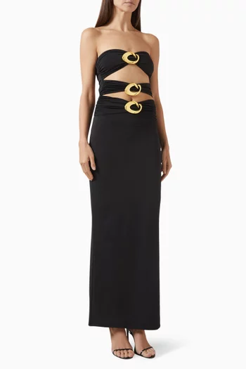 فستان روم هالو طويل