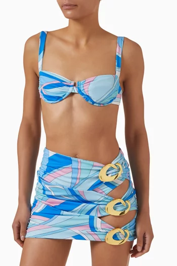 Coupe Halo Cut-out Mini Skirt