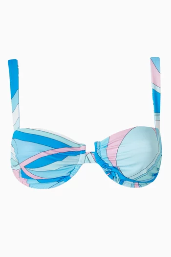 Ariel Ruched Bikini Top