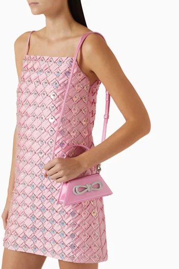 Small Samantha Top-handle Bag in Satin