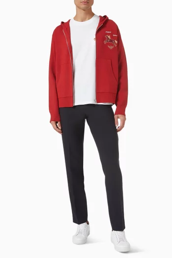 تي شيرت بطبعة حصان قطن