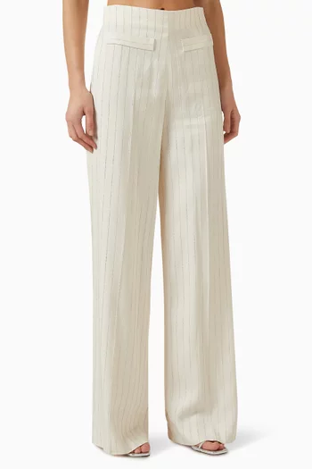 Serge Stripe Pants
