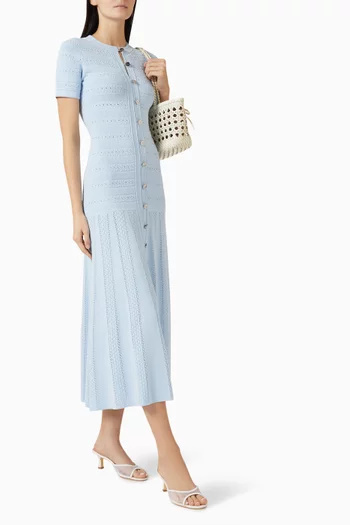 فستان ميلونا قماش منسوج