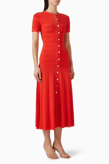 فستان ميلونا قماش منسوج