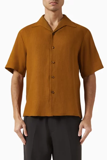 Button-up Shirt in Linen