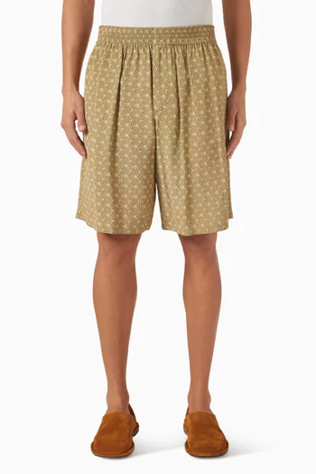 شورت كاتينا قماش انسيابي