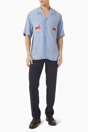 Horse Shirt in Viscose