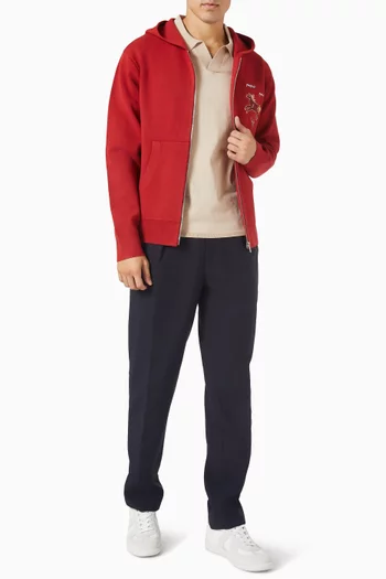 كارديغان للبيت مزين بحصان وسحّاب