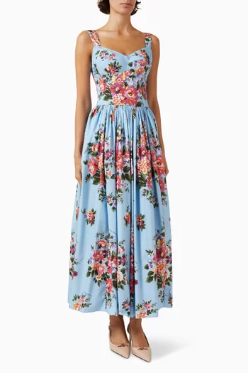 knee length dresses for ladies Dolce and Gabbana Maxi Dress main image 0