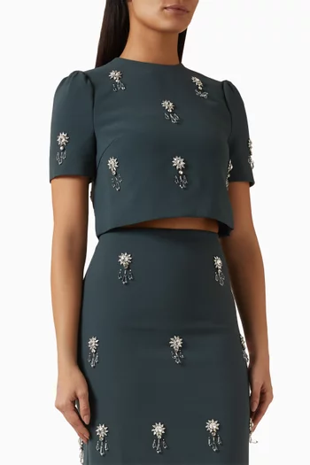 The Ultimate Muse Crystal-embellished T-shirt