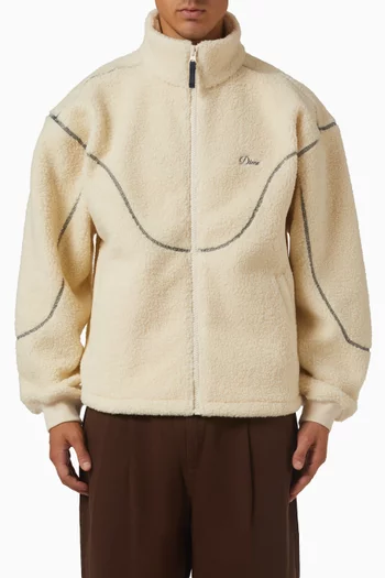 Polar Sherpa Zip Jacket in Fleece