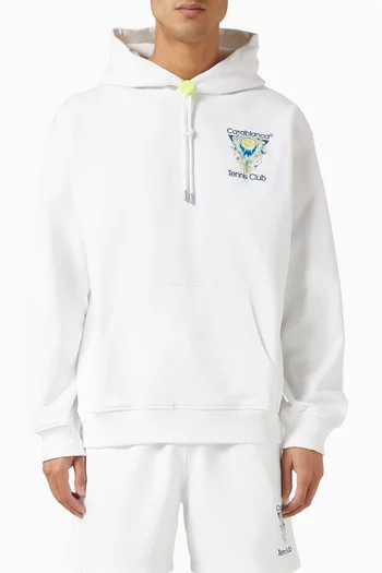 Tennis Club Icon Hoodie in Organic Cotton Jersey