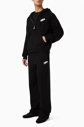 Ribbed Hoodie in Merino Wool