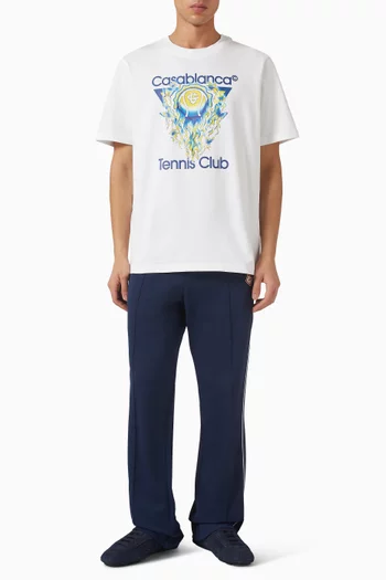 تي شيرت بشعار Tennis Club الشهير قطن