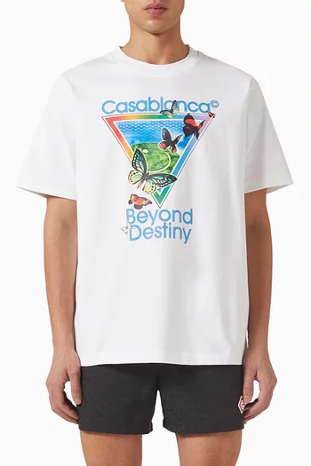 Tennis Club Beyond Destiny T-shirt in Cotton