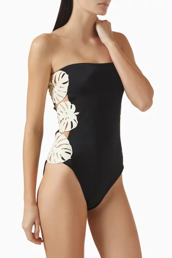 Ivana One-piece Swimsuit in Stretch Nylon