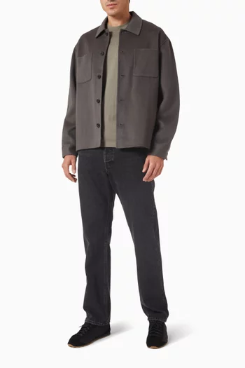 جاكيت تراكر صوف بوجهين