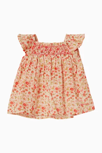 Floral Dress in Cotton