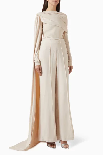 Cobbie Top & Pants Set in Malai Lycra