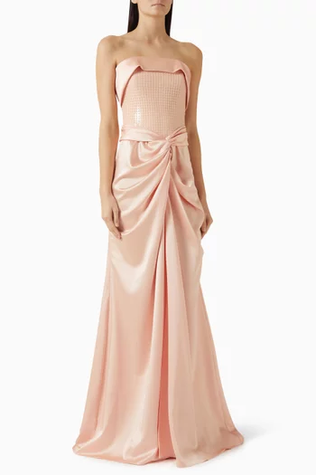 Yuna Embellished Maxi Dress