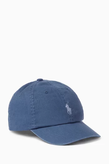 Ball Cap in Stretch-cotton Twill