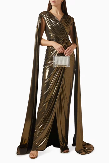 فستان سهرة ايفلين بكاب