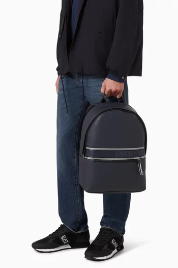 Ian Backpack in Faux Leather