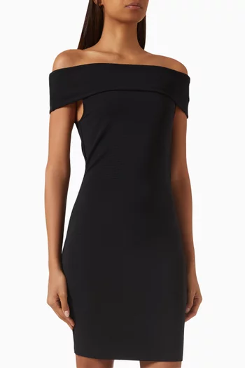 Off-shoulder Mini Dress