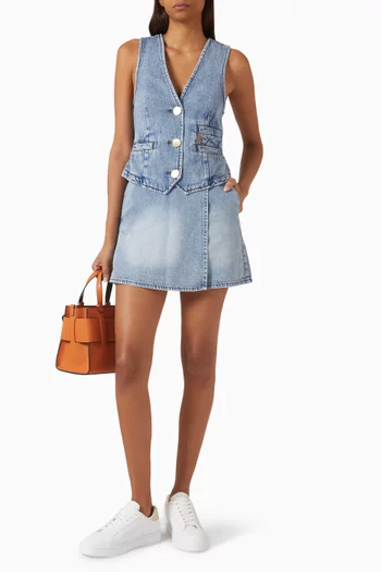 Clubhouse Waistcoat in Denim