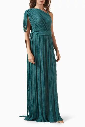 Luna Braided Gown in Cotton